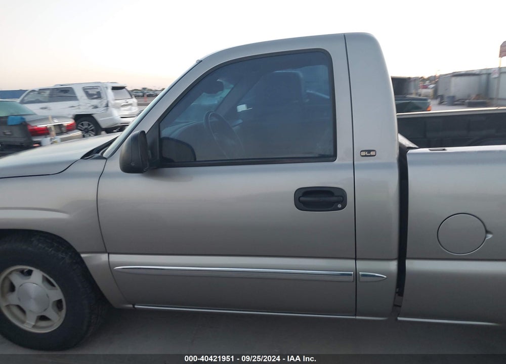 2003 GMC SIERRA 1500 SLE VIN: 1GTEC14V43Z279316