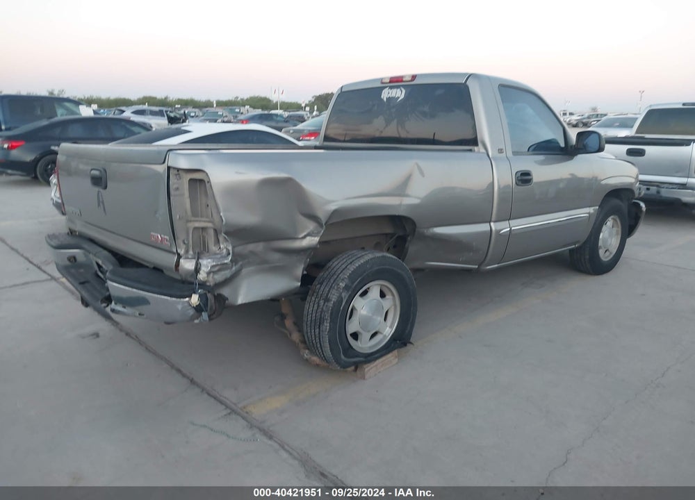 2003 GMC SIERRA 1500 SLE VIN: 1GTEC14V43Z279316