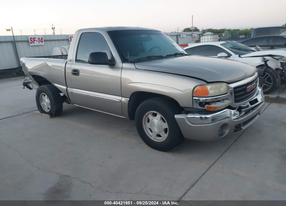 2003 GMC SIERRA 1500 SLE VIN: 1GTEC14V43Z279316
