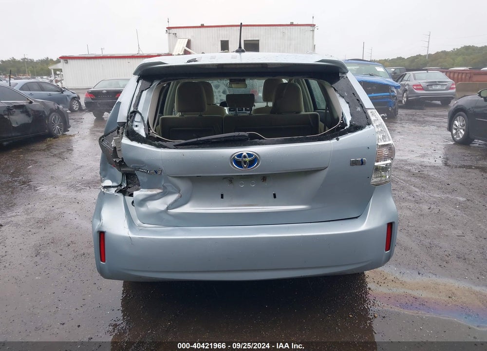 2012 TOYOTA PRIUS V THREE VIN: JTDZN3EU6C3032170