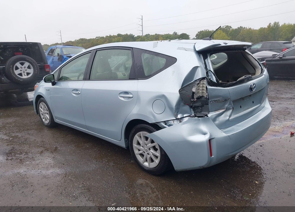 2012 TOYOTA PRIUS V THREE VIN: JTDZN3EU6C3032170