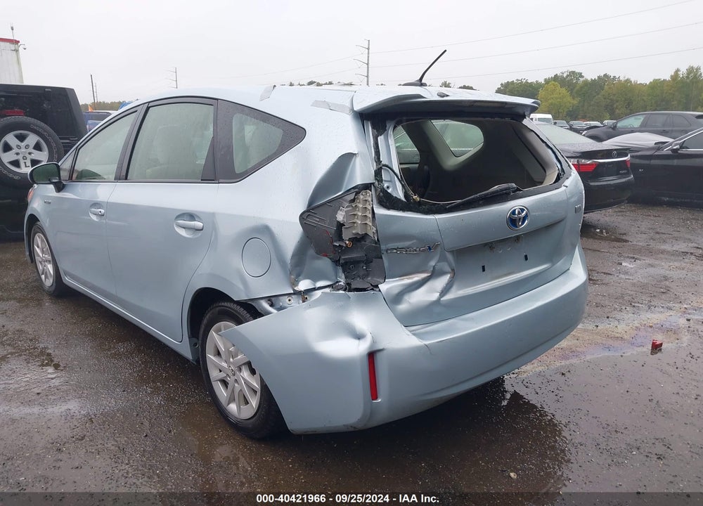 2012 TOYOTA PRIUS V THREE VIN: JTDZN3EU6C3032170