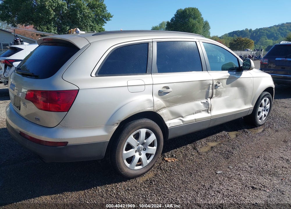 2007 AUDI Q7 3.6 VIN: WA1AY74L17D035802