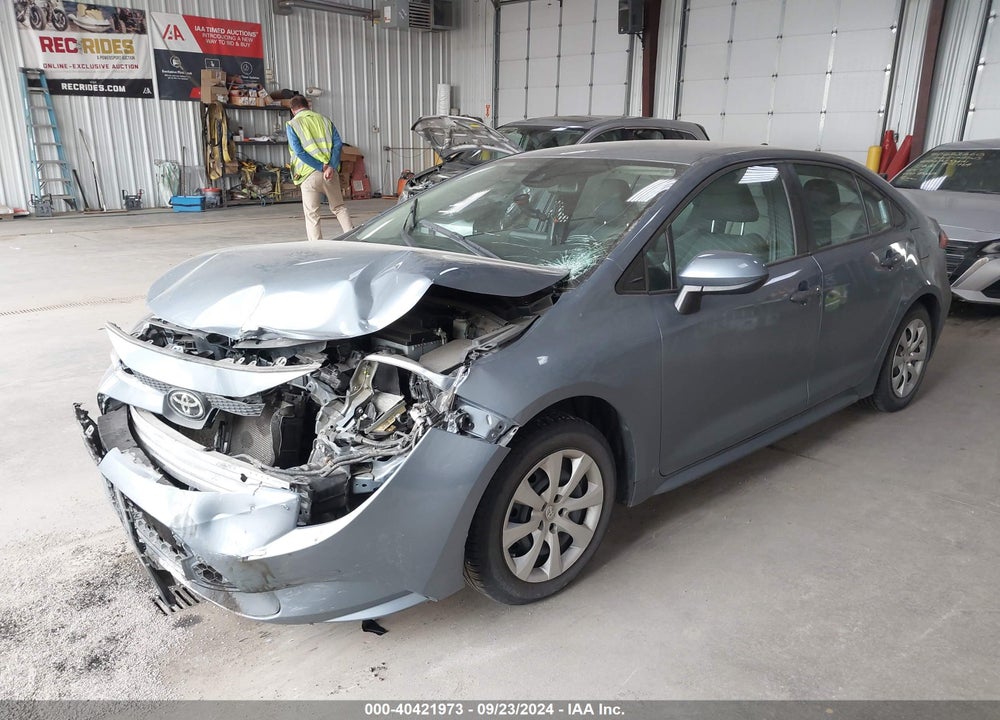 2020 TOYOTA COROLLA LE VIN: 5YFEPRAE7LP107122