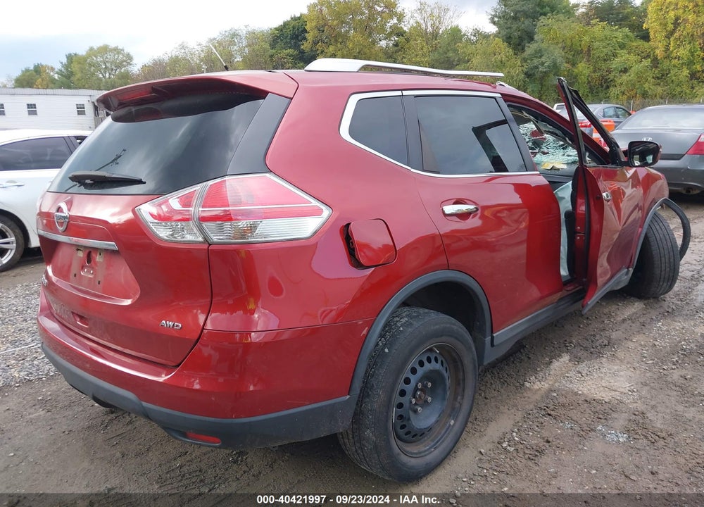 2016 NISSAN ROGUE S VIN: KNMAT2MV9GP648838