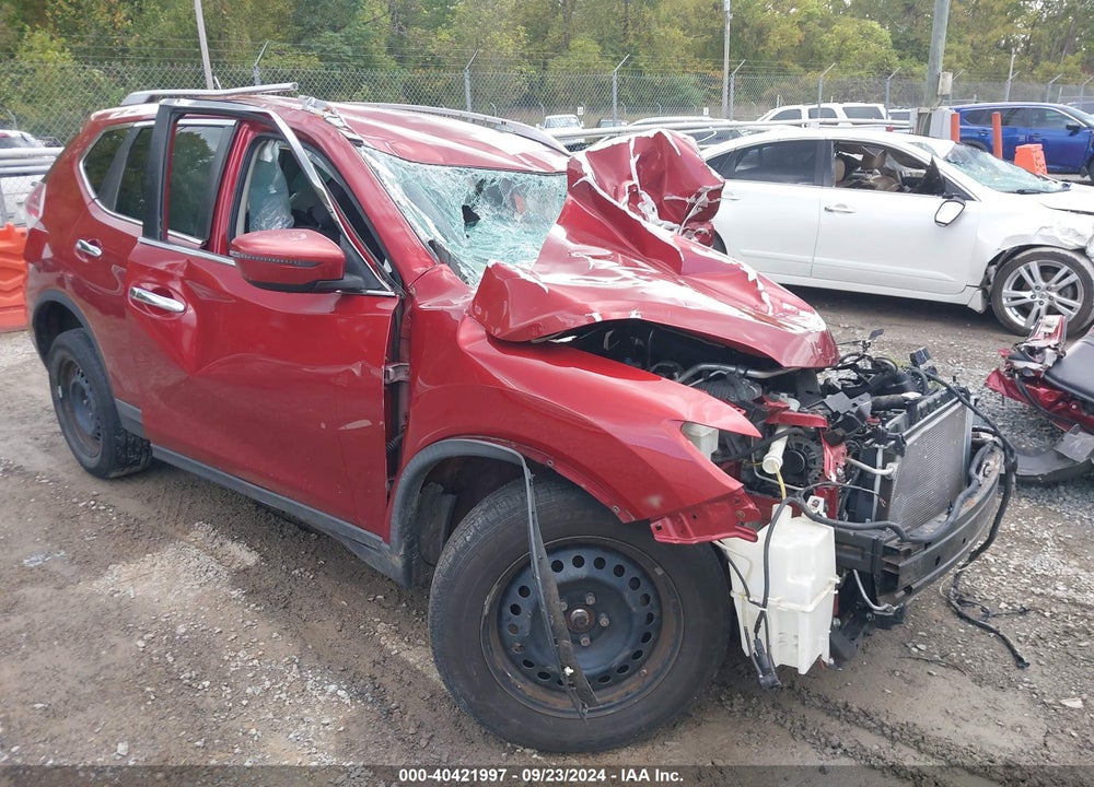 2016 NISSAN ROGUE S VIN: KNMAT2MV9GP648838