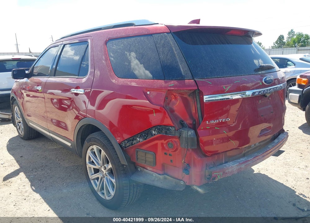 2016 FORD EXPLORER LIMITED VIN: 1FM5K8F82GGA98800