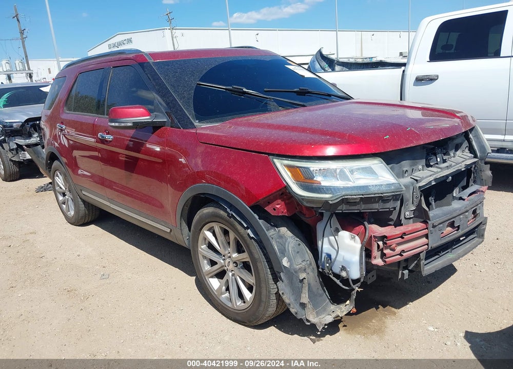 2016 FORD EXPLORER LIMITED VIN: 1FM5K8F82GGA98800