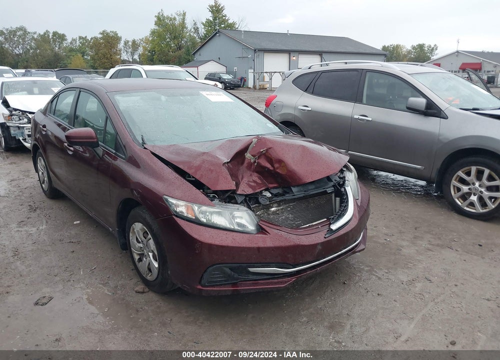 2015 HONDA CIVIC LX VIN: 19XFB2F59FE055985