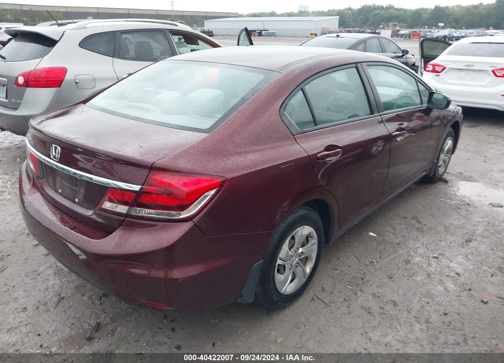 2015 HONDA CIVIC LX VIN: 19XFB2F59FE055985
