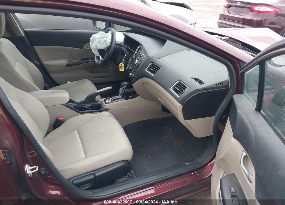 2015 HONDA CIVIC LX VIN: 19XFB2F59FE055985