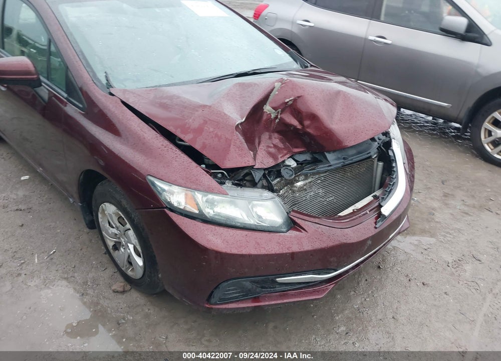 2015 HONDA CIVIC LX VIN: 19XFB2F59FE055985