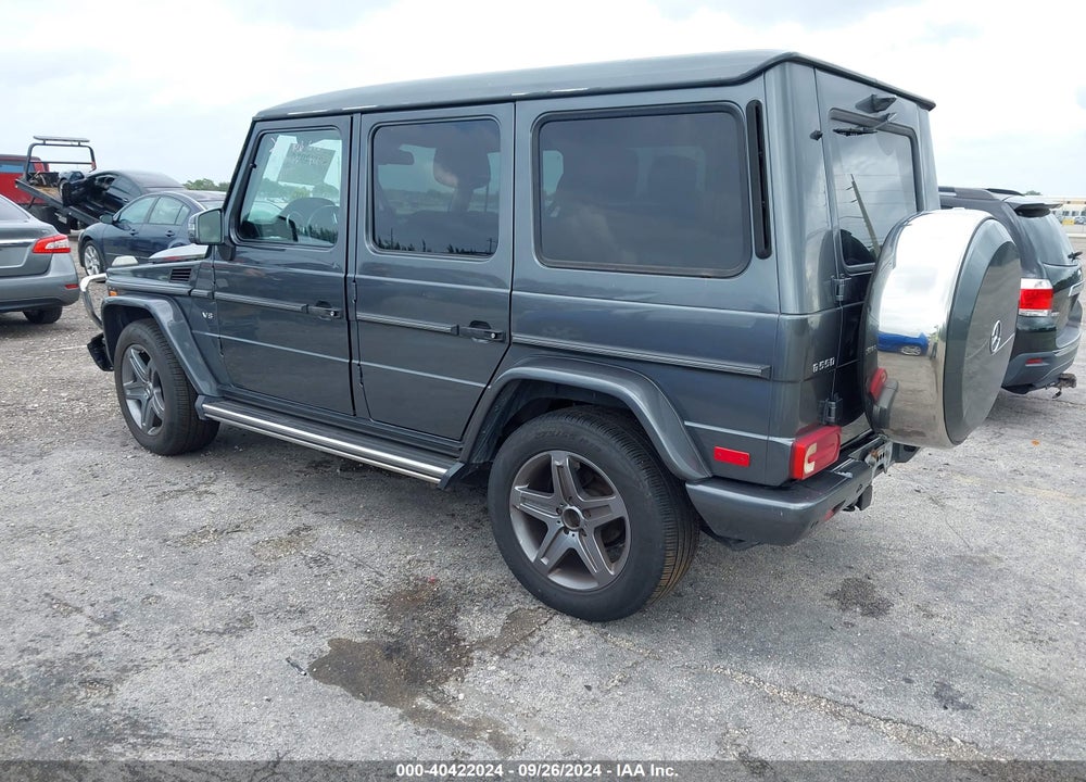2016 MERCEDES-BENZ G 550 4MATIC VIN: WDCYC3KF0GX256986