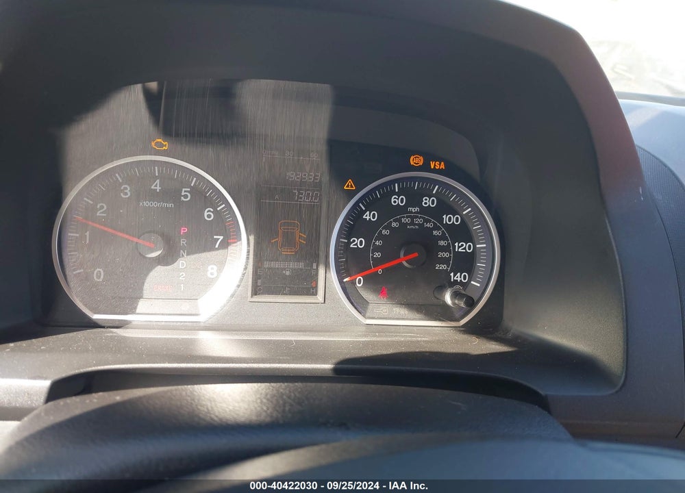 2009 HONDA CR-V LX VIN: 3CZRE38359G700303