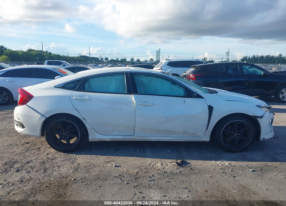 2018 HONDA CIVIC LX VIN: 19XFC2F51JE004275