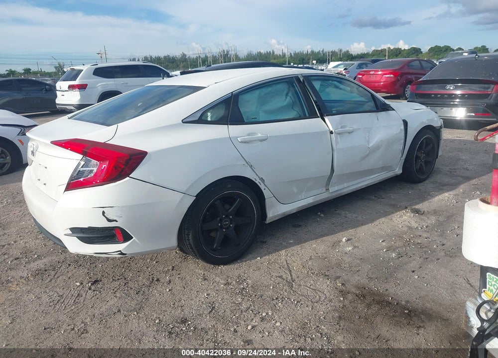 2018 HONDA CIVIC LX VIN: 19XFC2F51JE004275