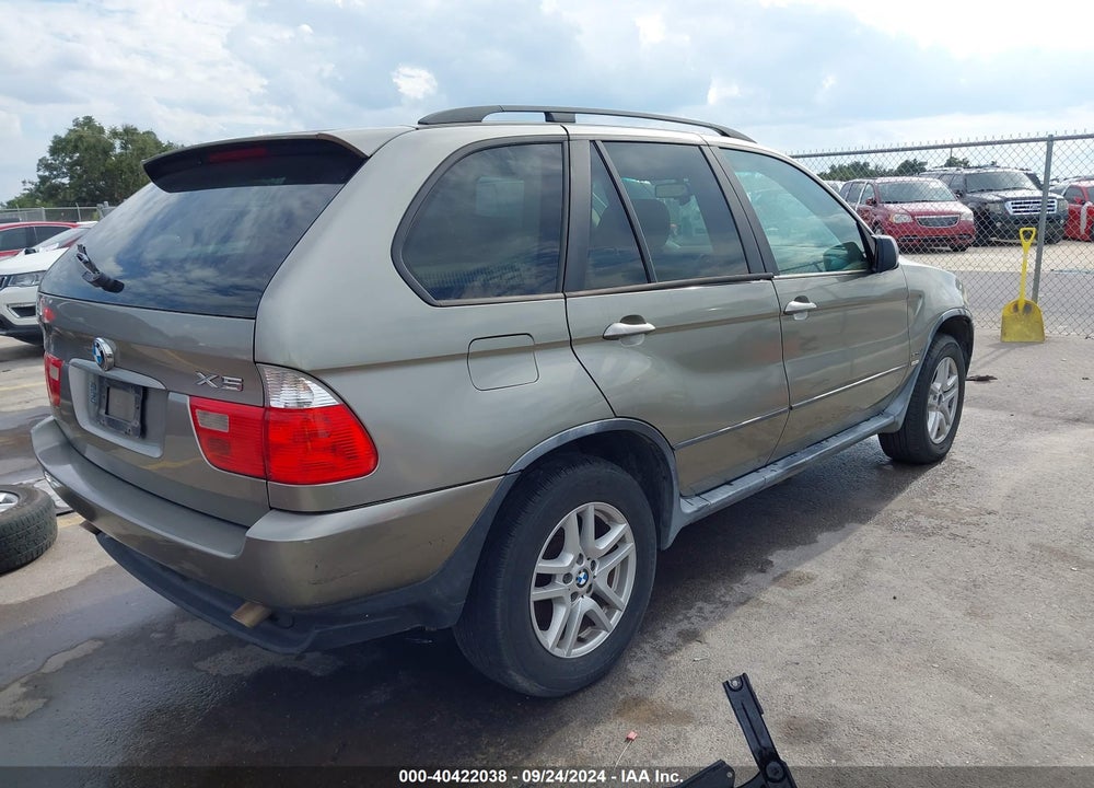 2005 BMW X5 3.0I VIN: 5UXFA13545LY18985