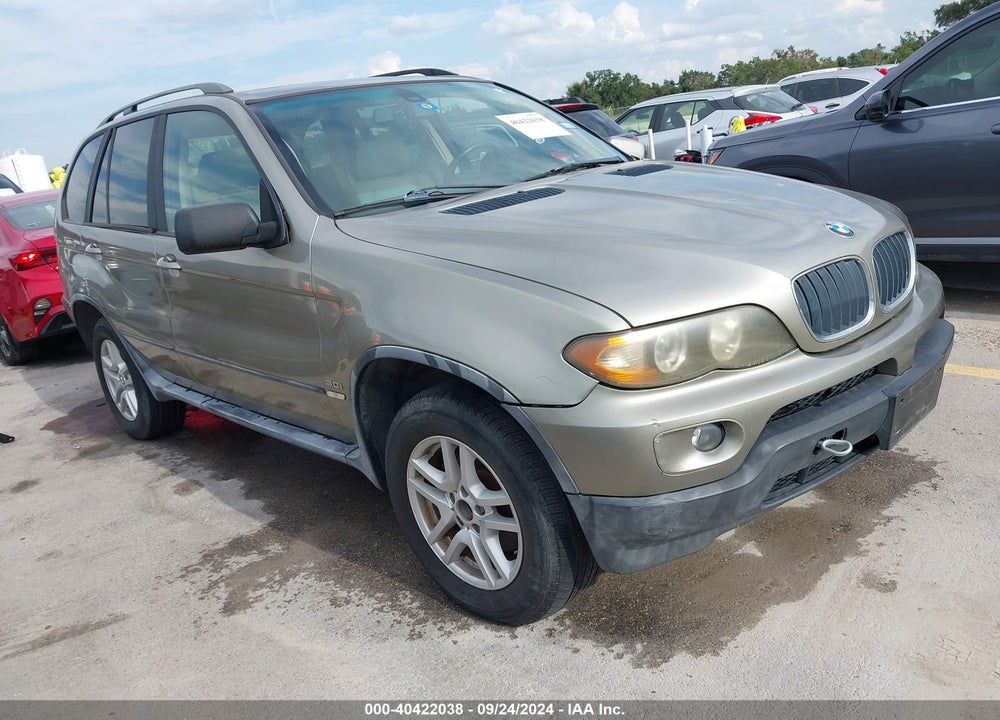 2005 BMW X5 3.0I VIN: 5UXFA13545LY18985