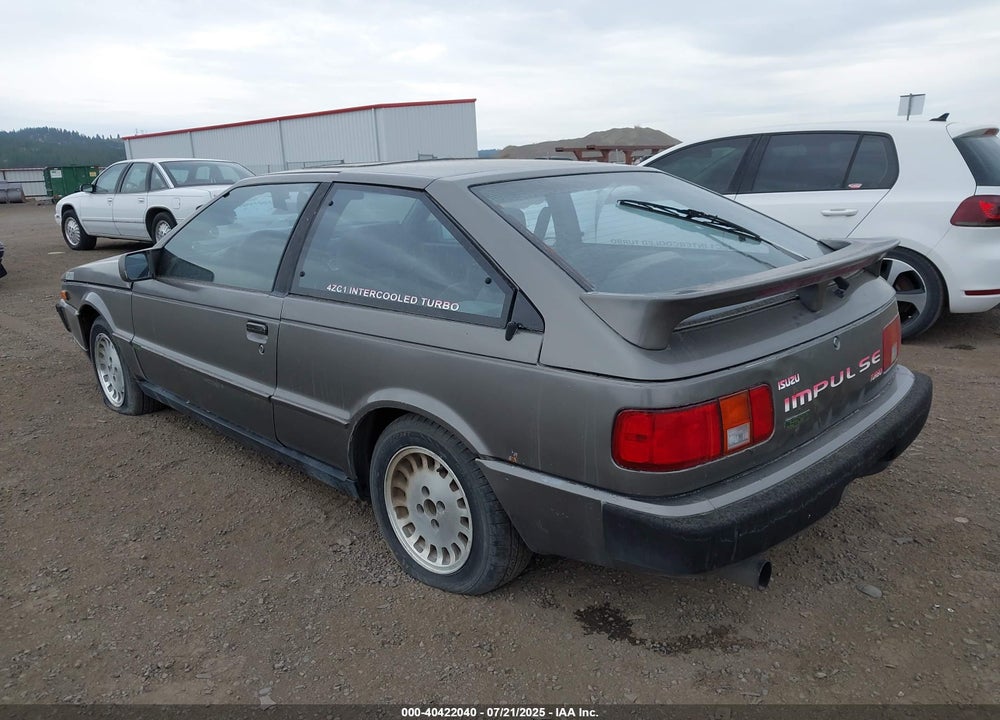 1988 ISUZU IMPULSE VIN: JABBR07F4J7308342
