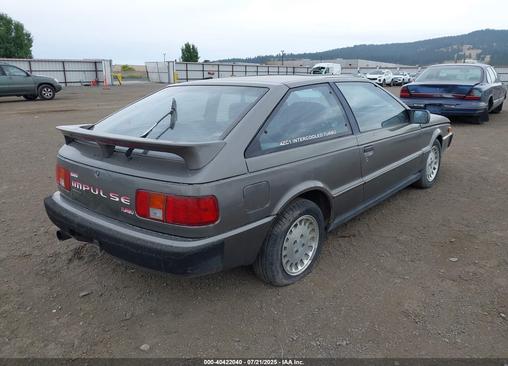 1988 ISUZU IMPULSE VIN: JABBR07F4J7308342