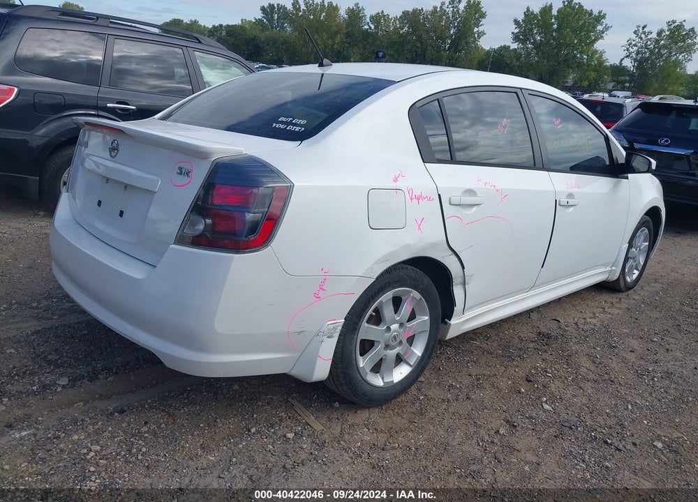 2010 NISSAN SENTRA 2.0SR VIN: 3N1AB6AP5AL714422