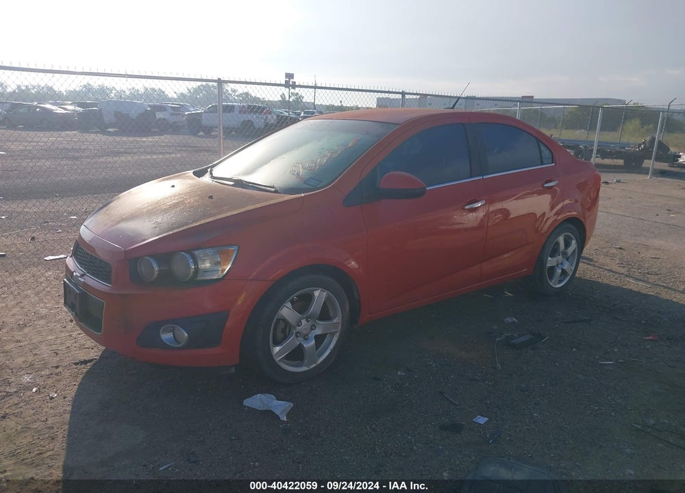 2012 CHEVROLET SONIC 2LZ VIN: 1G1JE5SH0C4115466