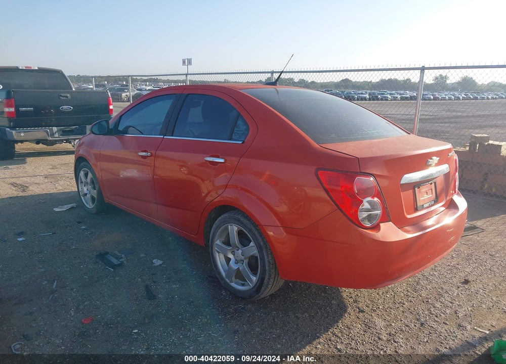 2012 CHEVROLET SONIC 2LZ VIN: 1G1JE5SH0C4115466