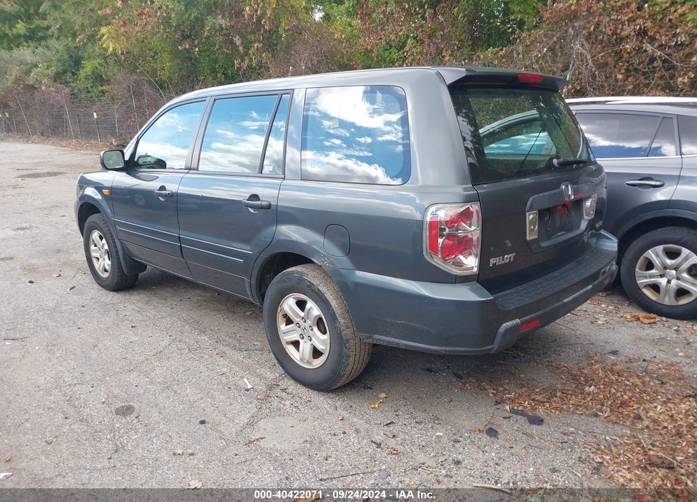 2006 HONDA PILOT LX VIN: 2HKYF18106H505942