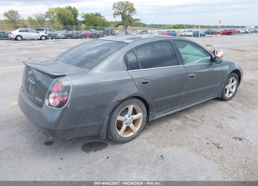 2005 NISSAN ALTIMA 3.5 SE VIN: 1N4BL11D25N919649