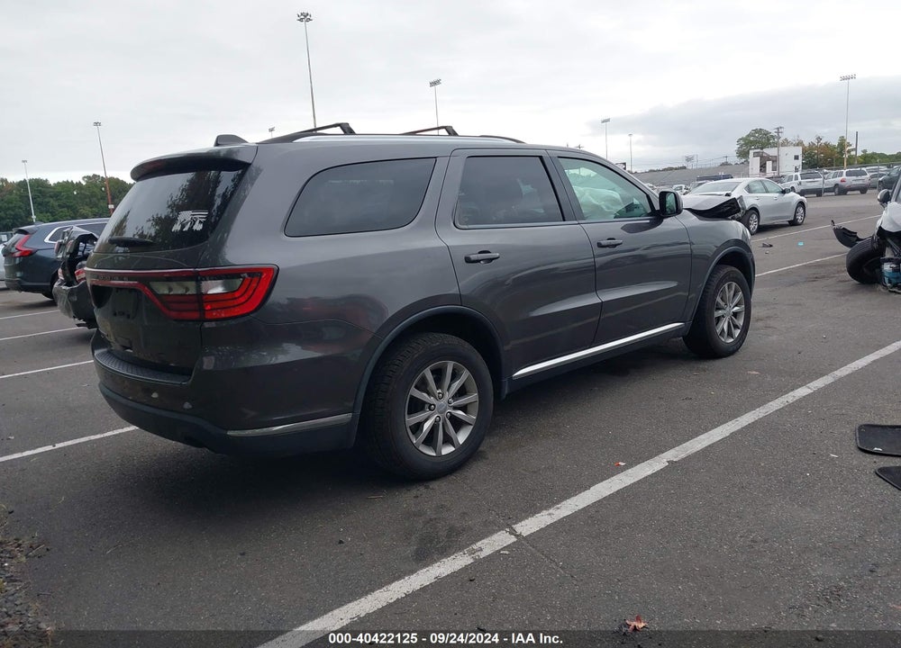 2017 DODGE DURANGO SXT AWD VIN: 1C4RDJAG7HC762152