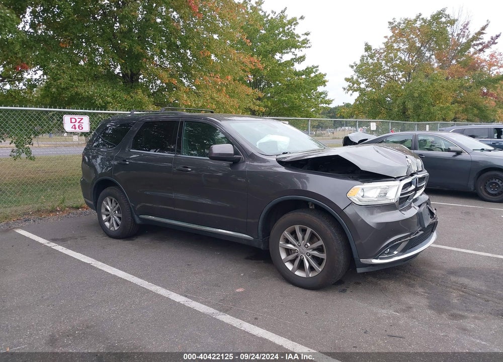 2017 DODGE DURANGO SXT AWD VIN: 1C4RDJAG7HC762152