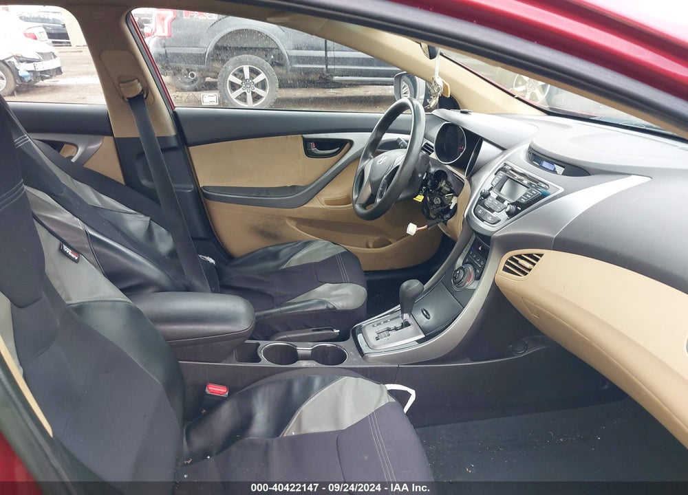 2013 HYUNDAI ELANTRA GLS VIN: 5NPDH4AE8DH251711