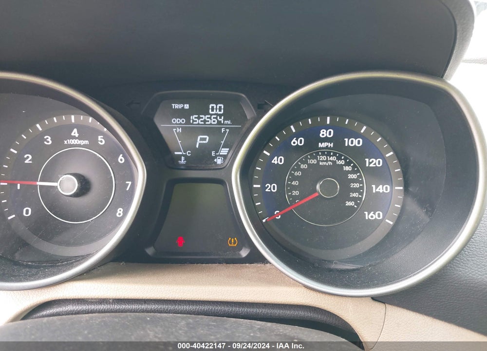 2013 HYUNDAI ELANTRA GLS VIN: 5NPDH4AE8DH251711