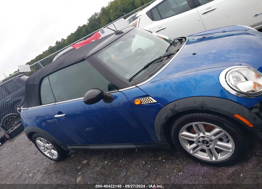 2015 MINI CONVERTIBLE COOPER VIN: WMWZN3C58FT862176