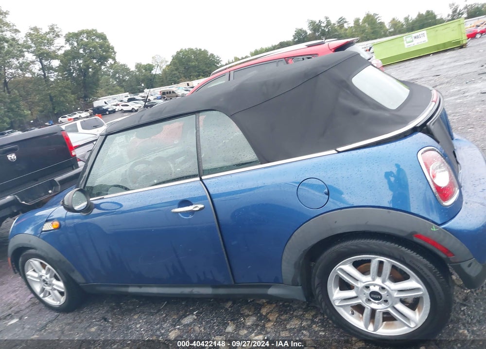 2015 MINI CONVERTIBLE COOPER VIN: WMWZN3C58FT862176