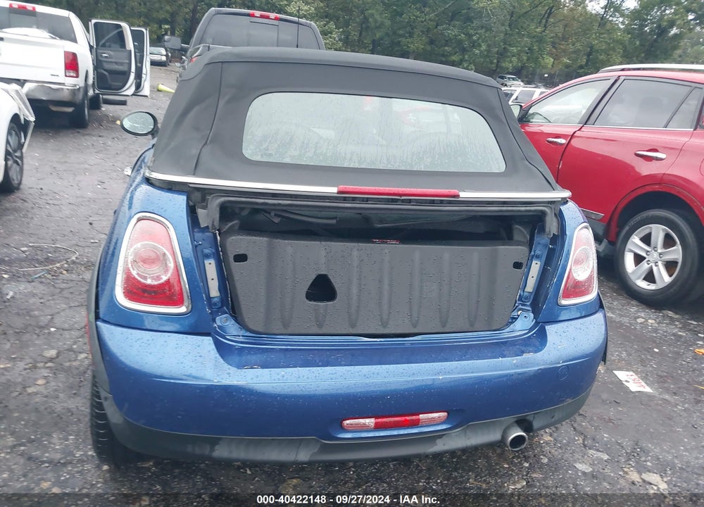 2015 MINI CONVERTIBLE COOPER VIN: WMWZN3C58FT862176