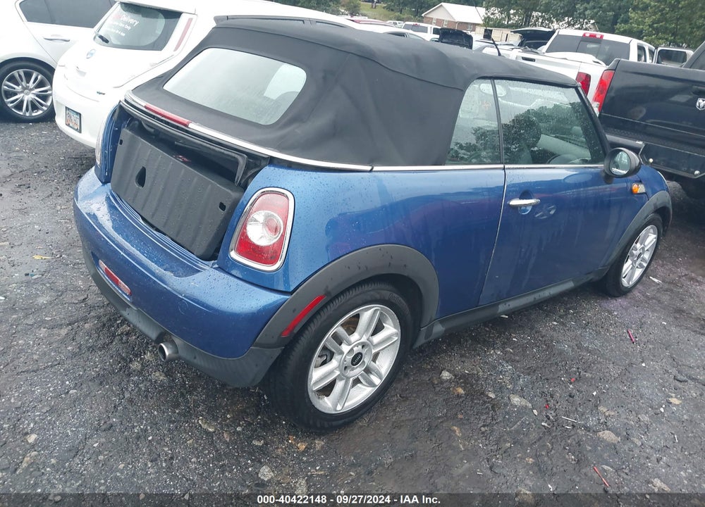 2015 MINI CONVERTIBLE COOPER VIN: WMWZN3C58FT862176