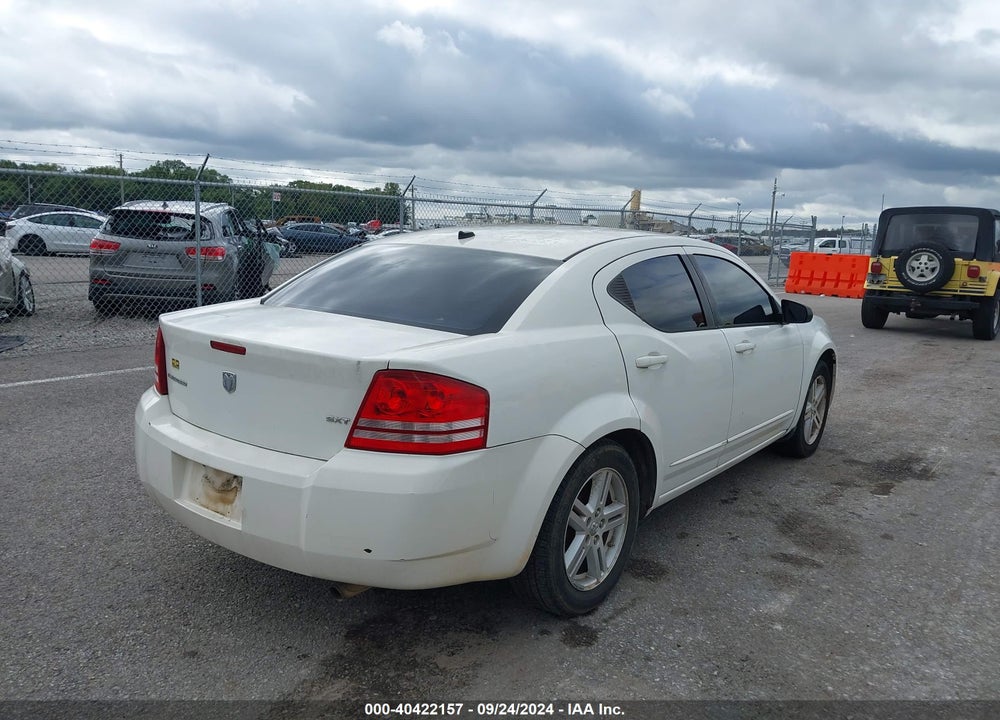 2008 DODGE AVENGER SXT VIN: 1B3LC56K08N159613