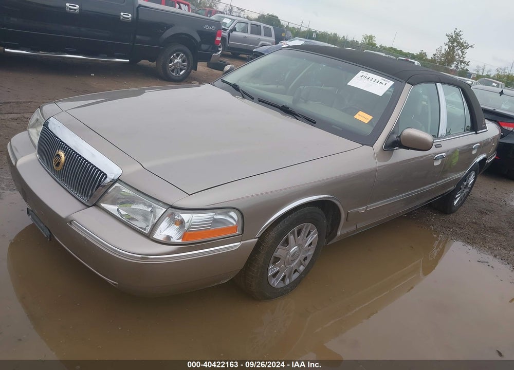 2005 MERCURY GRAND MARQUIS GS VIN: 2MEFM74W05X635961