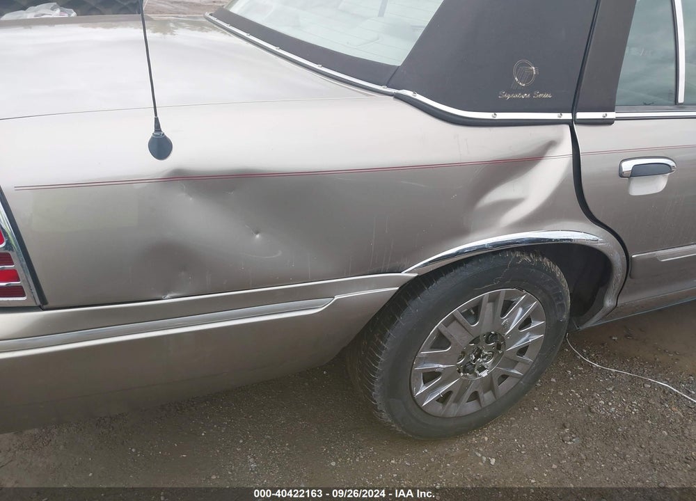 2005 MERCURY GRAND MARQUIS GS VIN: 2MEFM74W05X635961