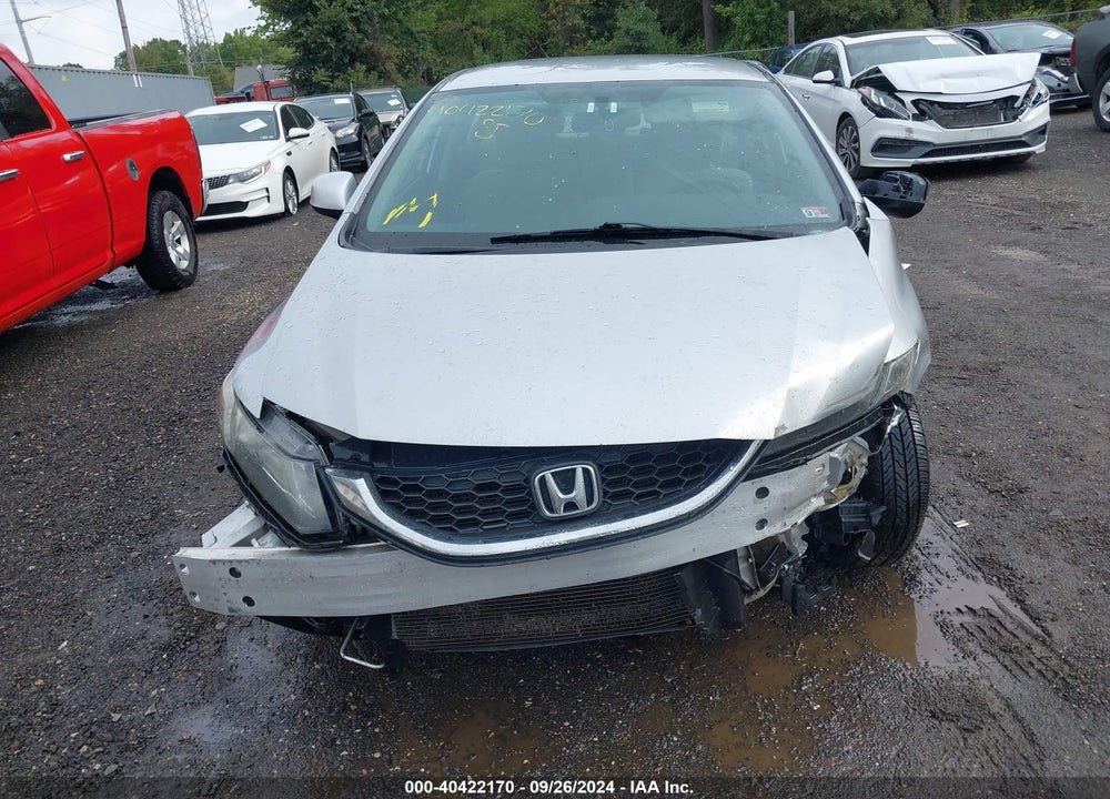 2013 HONDA CIVIC LX VIN: 2HGFB2F54DH603488