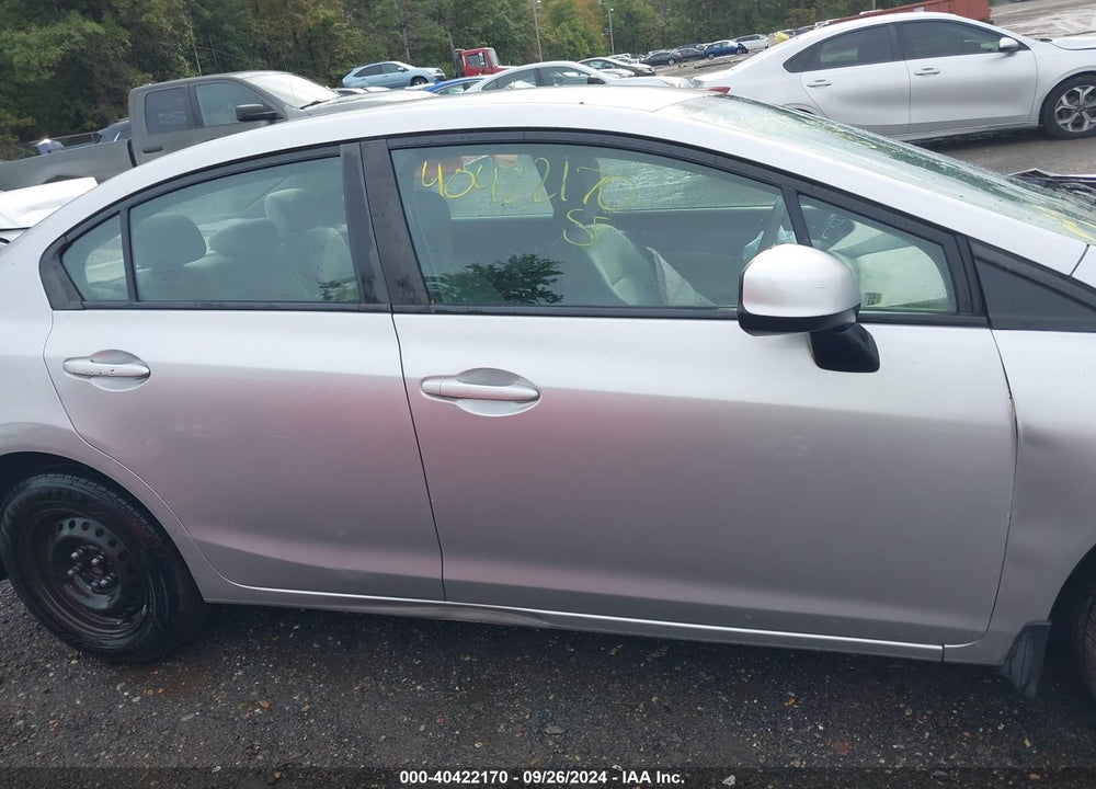 2013 HONDA CIVIC LX VIN: 2HGFB2F54DH603488