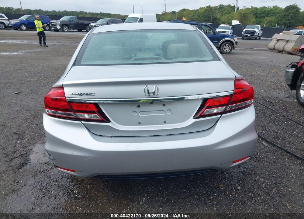 2013 HONDA CIVIC LX VIN: 2HGFB2F54DH603488