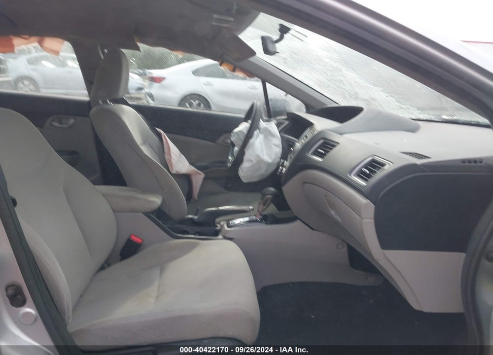 2013 HONDA CIVIC LX VIN: 2HGFB2F54DH603488