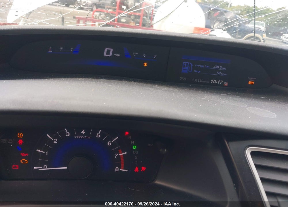 2013 HONDA CIVIC LX VIN: 2HGFB2F54DH603488