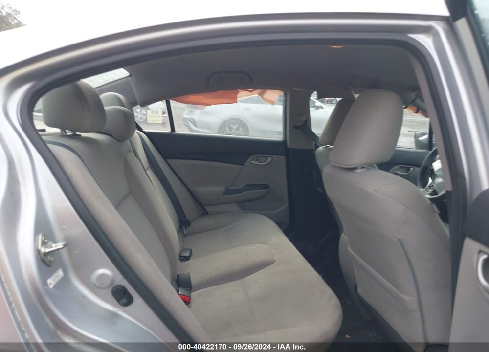 2013 HONDA CIVIC LX VIN: 2HGFB2F54DH603488