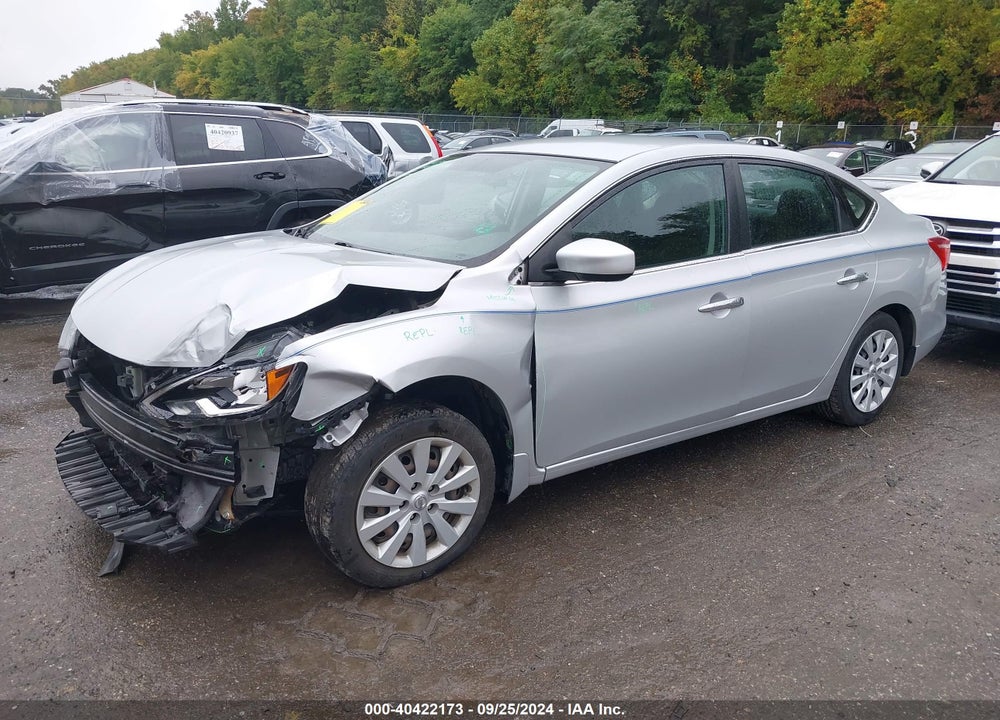 2019 NISSAN SENTRA S VIN: 3N1AB7AP4KY240439