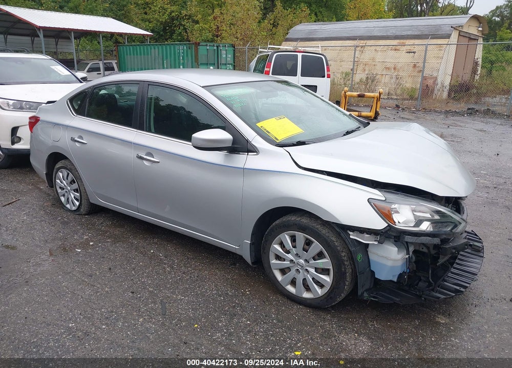 2019 NISSAN SENTRA S VIN: 3N1AB7AP4KY240439