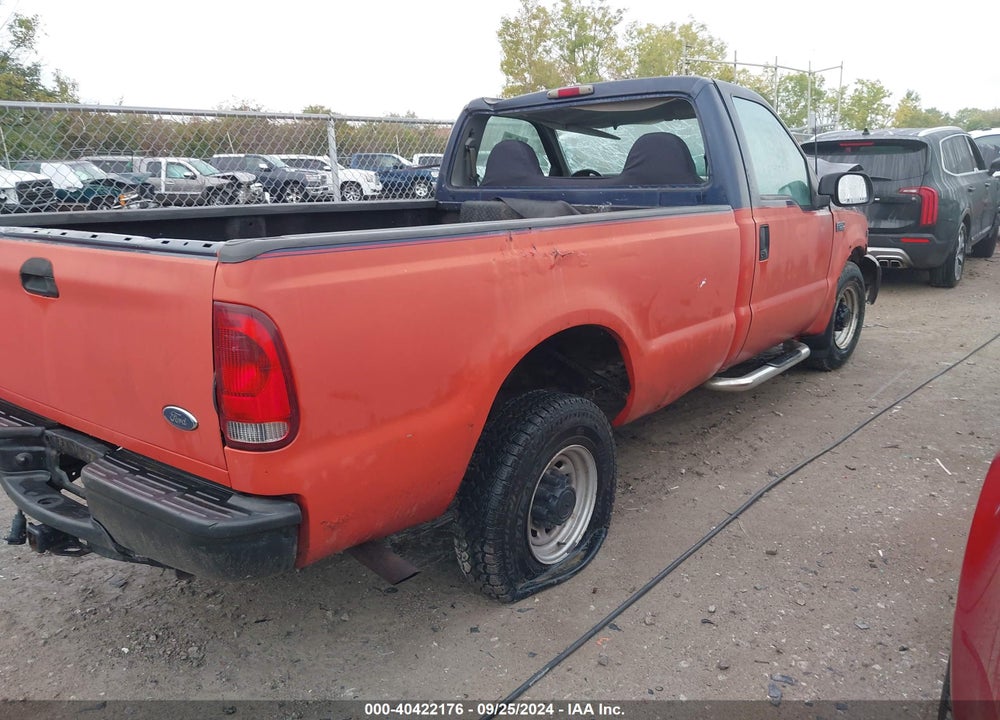 2002 FORD F-250 XL/XLT VIN: 1FTNF20L72EA42987