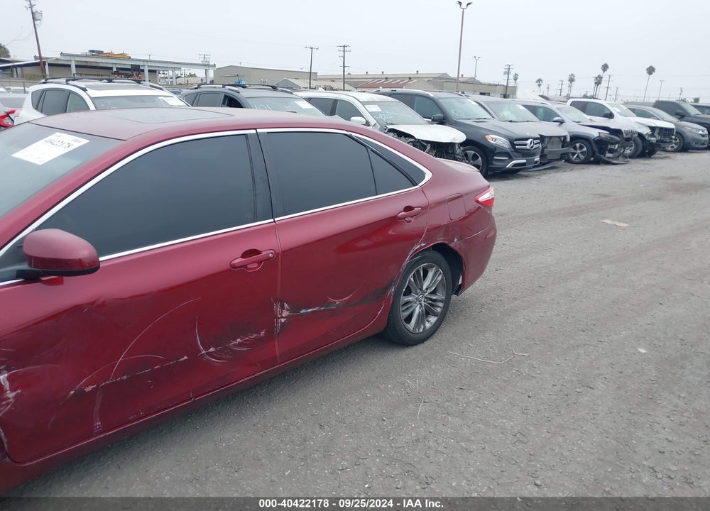 2016 TOYOTA CAMRY SE VIN: 4T1BF1FK0GU576305